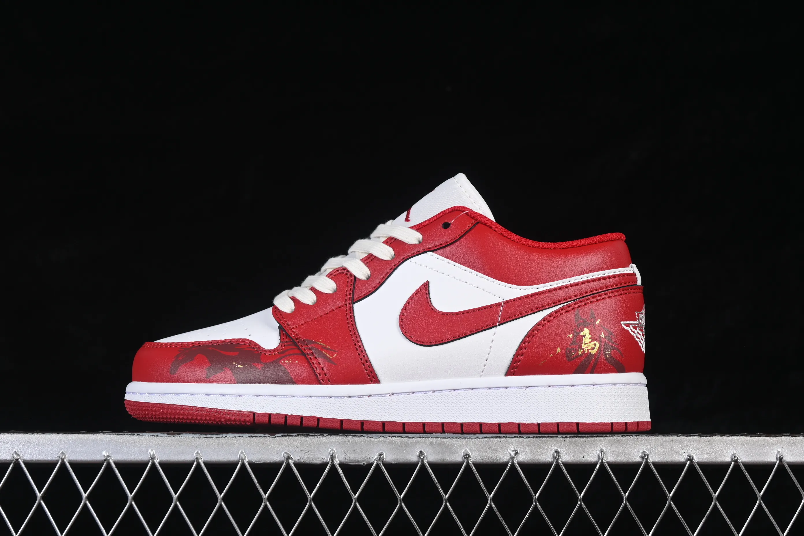 All categories Air Jordan Jordan series basketball shoes Air Jordan 1 Low Air Jordan 1 Low AJ1 Joe 1 Year of the Horse limited edition low-bang cultural casual sneakers 553558-166